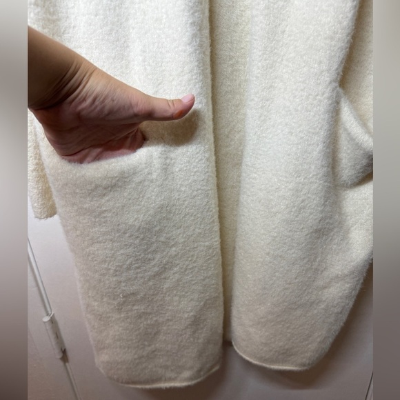 Anthropologie Sleeping on Snow Alpaca Wool Blend Thornton Longline Cardigan XS - Picture 7 of 14